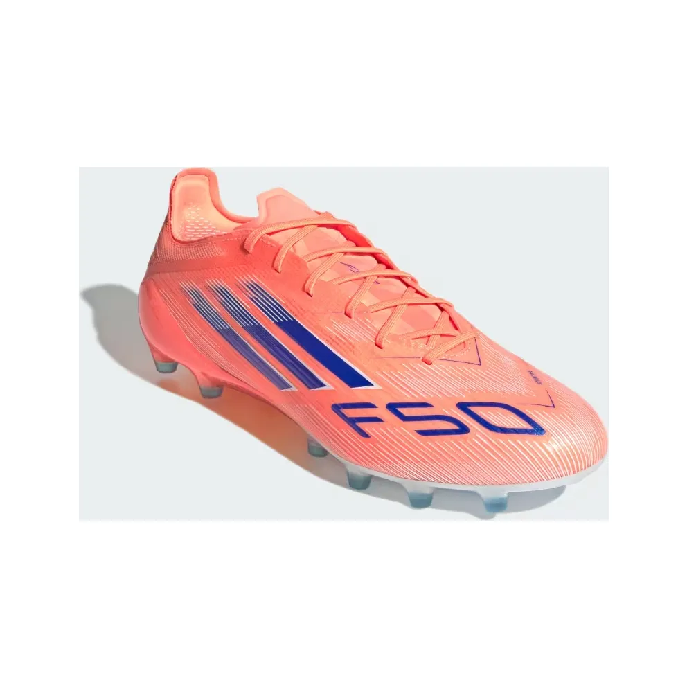 adidas F50 Elite Artificial Grass Boots “Beam Orange / Lucid Blue / Cloud White” (JH7637)