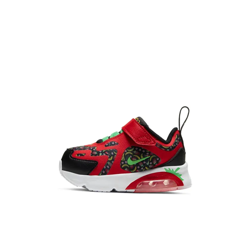 Nike Air Max 200 TD “University Red Green Spark” (CU4698-600)