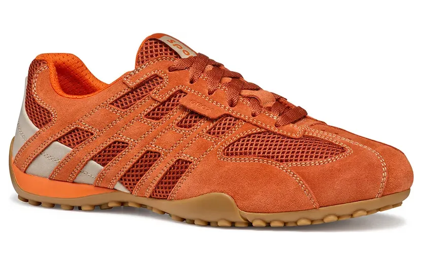 Geox sneaker Baksteenkleur (U55MNA02214-C6014)