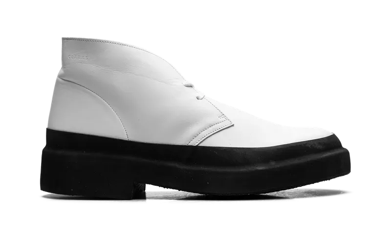 Clarks Originals Desert Galosh “White Leather” (26156082)