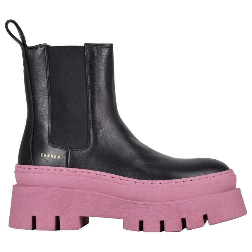 Copenhagen Studios sneaker Vitello Black / Fuchsia (CPH686-VIBLFU)