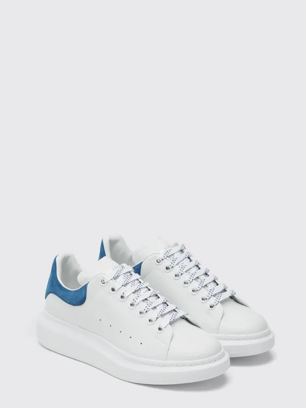 Mcqueen Oversized in Leather White (553680UWIAIH9086)