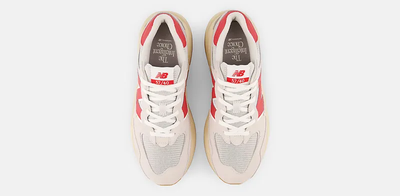 New Balance 57/40 Moonbeam True Red (M5740RSR)