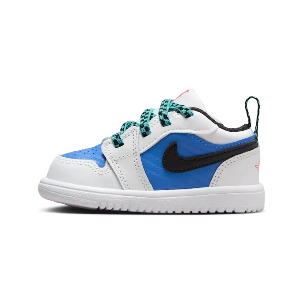 Jordan 1 Low ALT SE TD “White Hyper Royal Hyper Jade Black” (FQ8710-100)