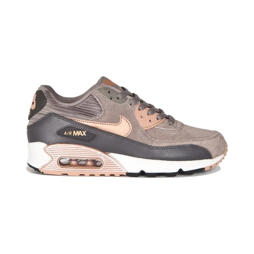 Nike Air Max 90 Leather Iron Metallic Red Bronze (768887-201)