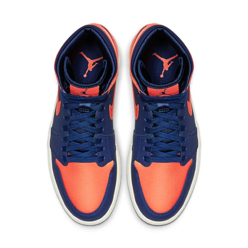 Jordan 1 Retro High Blue Void Turf Orange (W) Blue Void/Blue Void-Turf Orange-Sail (AH7389-408)
