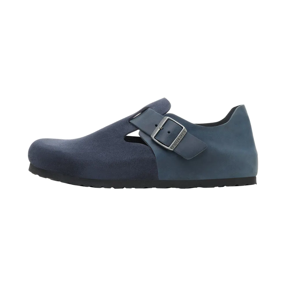 Birkenstock London Mixed Leather “New Navy” (1030167)