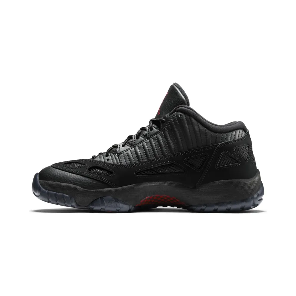 Jordan 11 Retro Low IE Referee (2015) Black/True Red (306008-003)