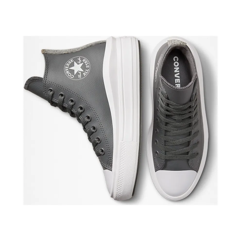 Converse Chuck Taylor All Star Move Platform Stripe Knit Iron Grey/iron Grey/White (A01344C)