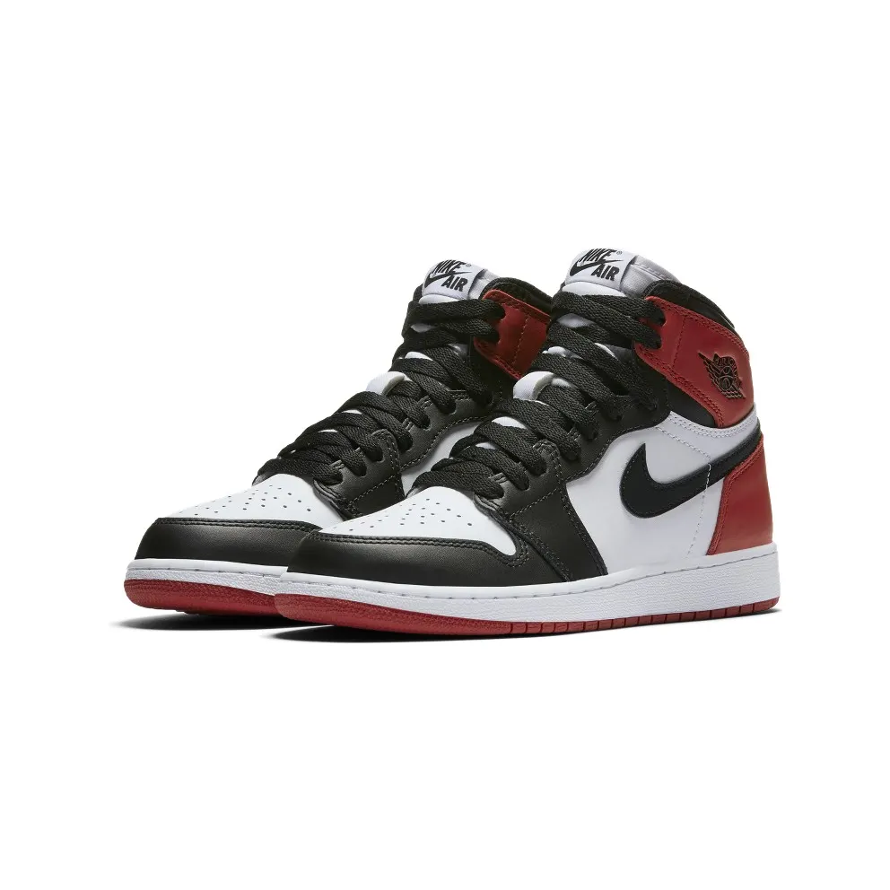 Jordan 1 Retro Black Toe (2016) (GS) Black/White-Varsity Red (575441-125)