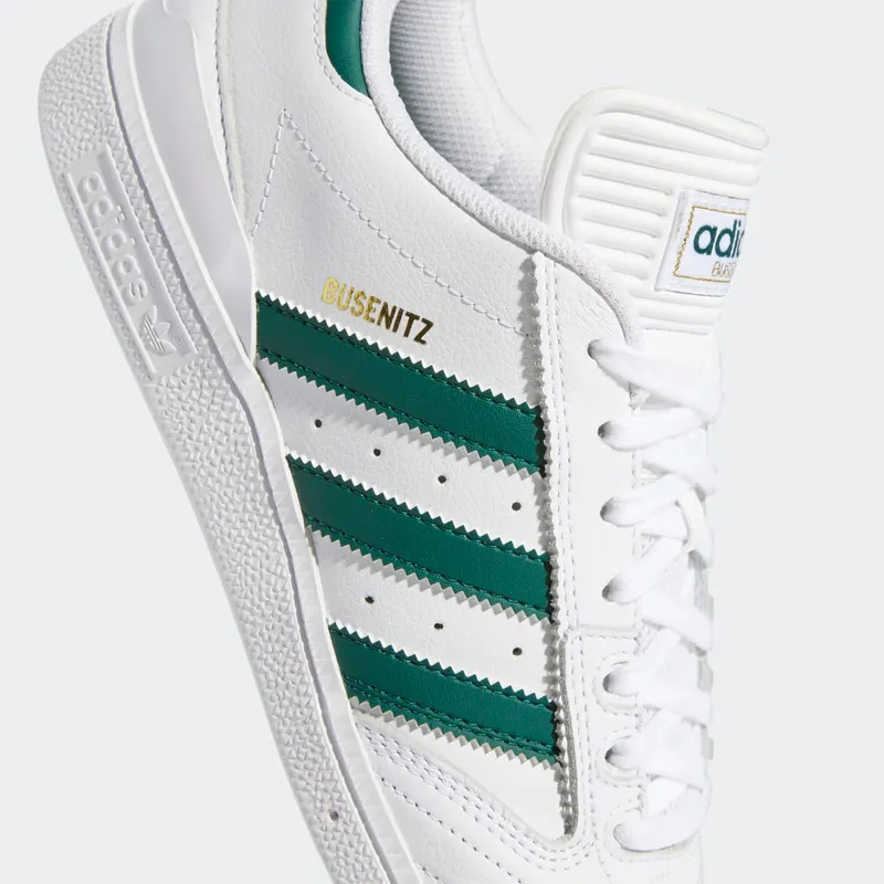 adidas Busenitz Cloud White / Collegiate Green / Cloud White (H03346)