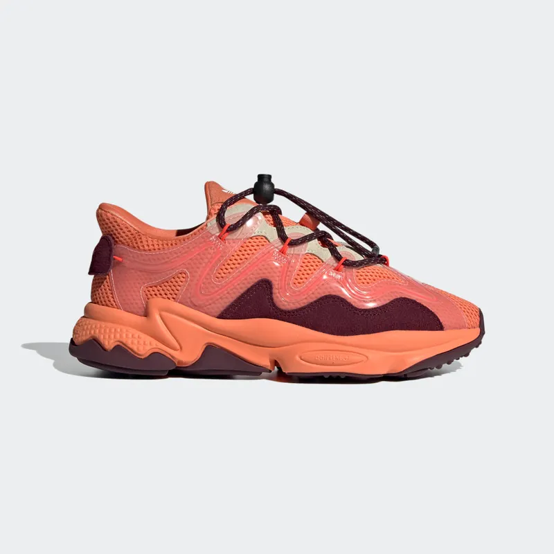 adidas OZWEEGO Plus Semi Coral / Maroon / Glow Pink (H01567)