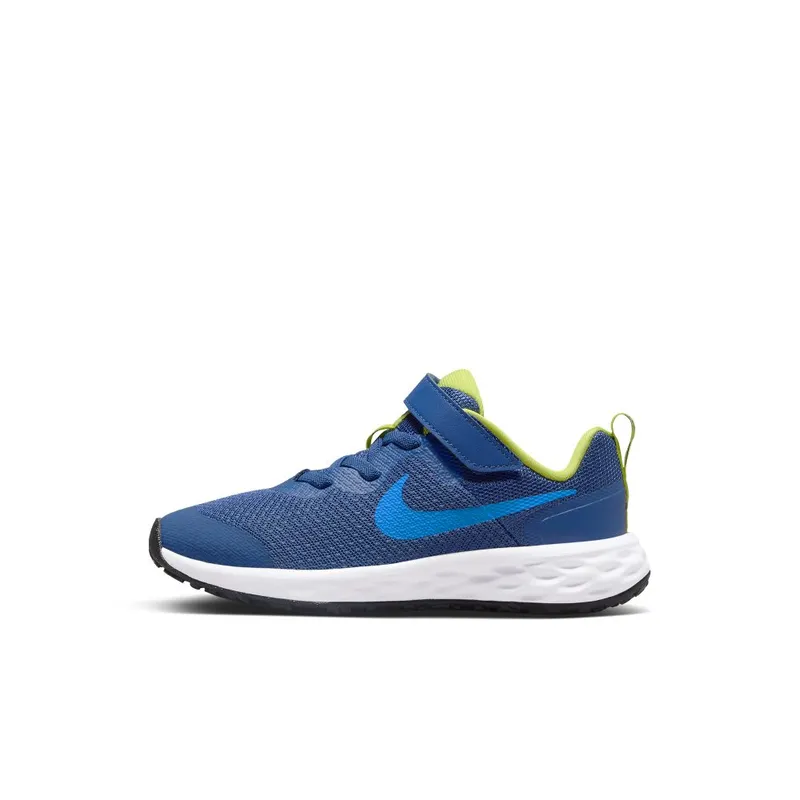 Nike Revolution 6 Younger Kids’ Blue 50% Sustainable Materials (DD1095-401)
