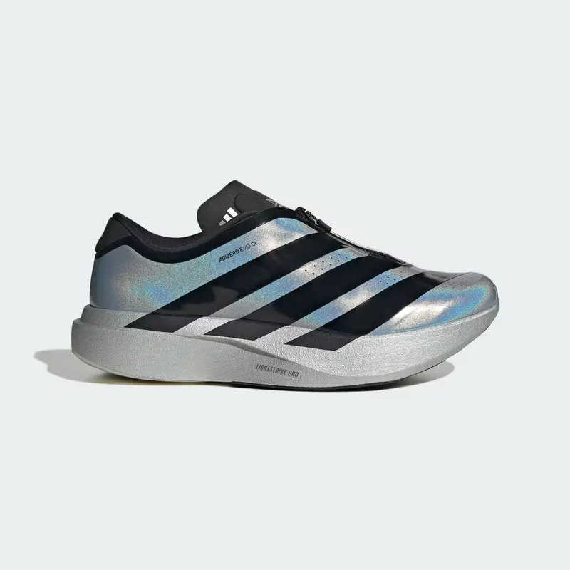 Adidas Adizero Evo SL Zip “Silver Metallic Black” (KH7787)