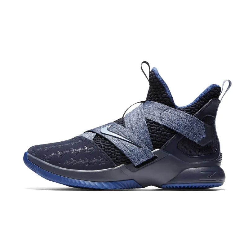 Nike LeBron Zoom Soldier 12 Blackened Blue Blackened Blue/Work Blue-Gym Blue (AO2609-401)
