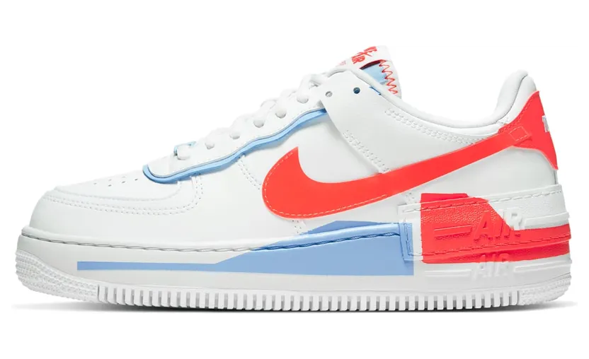 Nike Air Force 1 Shadow Summit White Team Orange (W) (CQ9503-100)