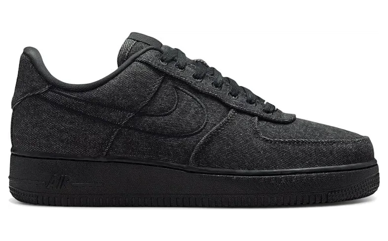 Nike Air Force 1 Low ’07 LV8 Black Denim (IM7809-010)
