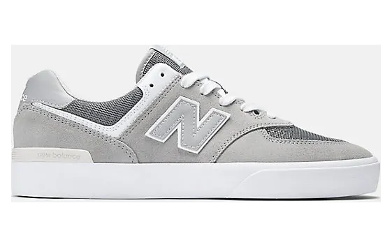 New Balance Numeric 574 Vulc Grey White (NM574VGY)