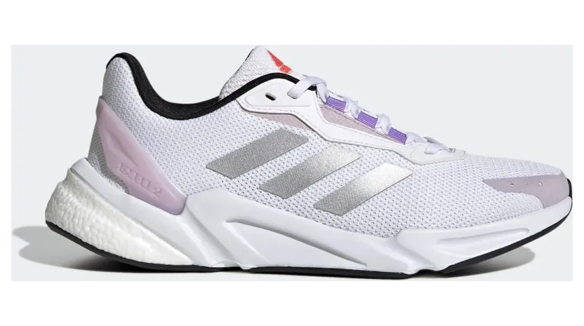 adidas X9000L2 Shoes Cloud White / Silver Metallic / Mauve (HR1744)