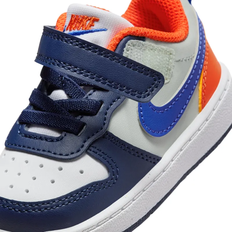 Nike Court Borough Low Recraft Midnight Navy Team Orange Light Silver Hyper Royal (DV5458-401)