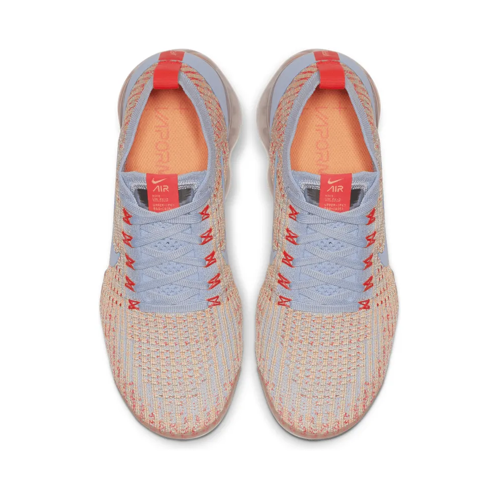 Nike Air VaporMax Flyknit 3 Hydrogen Blue Orange Pulse (W) Hydrogen Blue/Orange Pulse-Red Orbit-Hydrogen Blue (AJ6910-400)