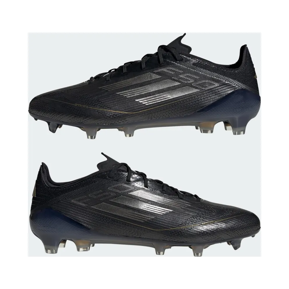 adidas F50 Elite FG Core Black Iron Metallic Gold Metallic (IE3187)