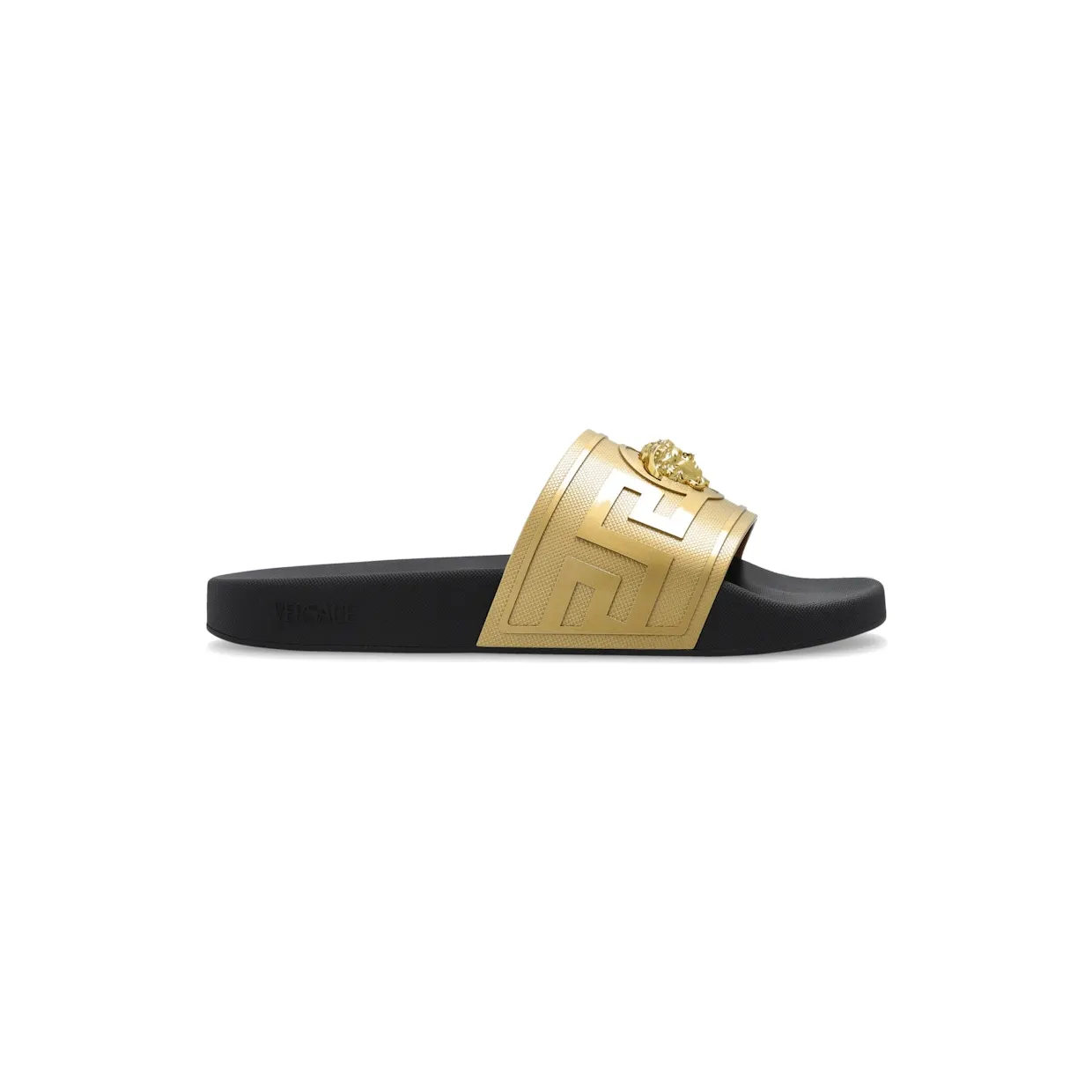 Versace Slide Gold Black (1020535 1A14831 1X00V)