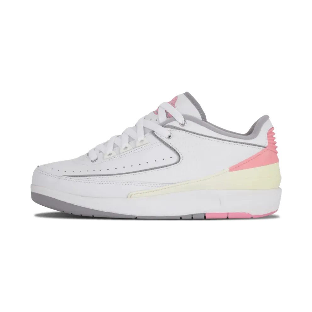Jordan 2 Retro Low White Light Steel Grey Real Pink (311648-103)