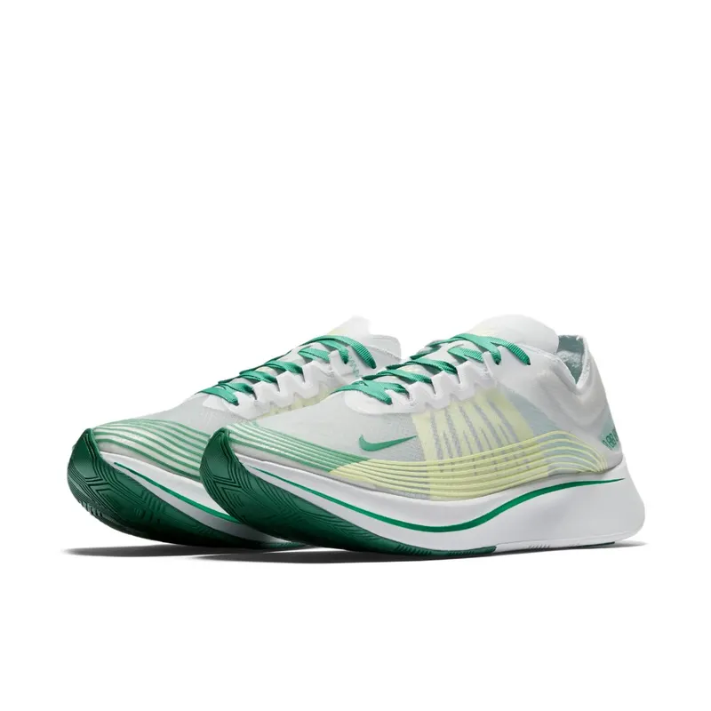 Nike Zoom Fly White Lucid Green White/Lucid Green-Summit White (AJ9282-101)