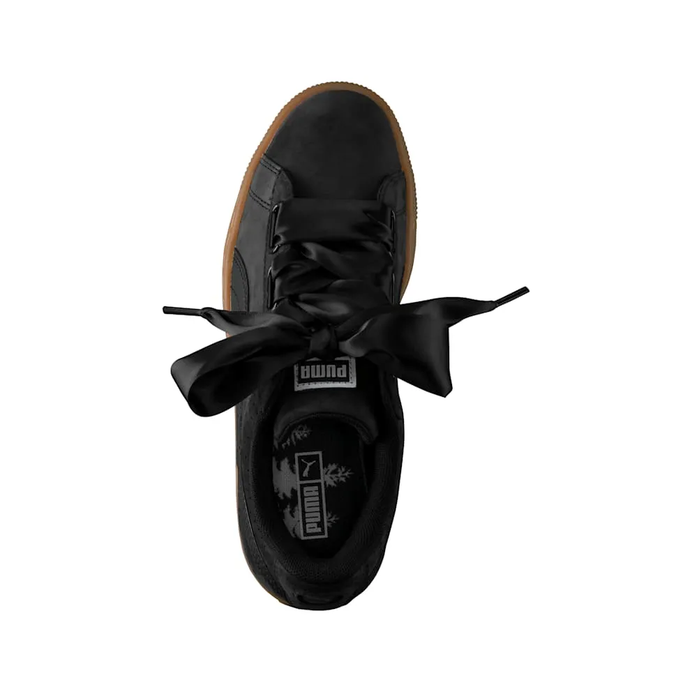 Puma Basket Heart Perf Black Gum (W)