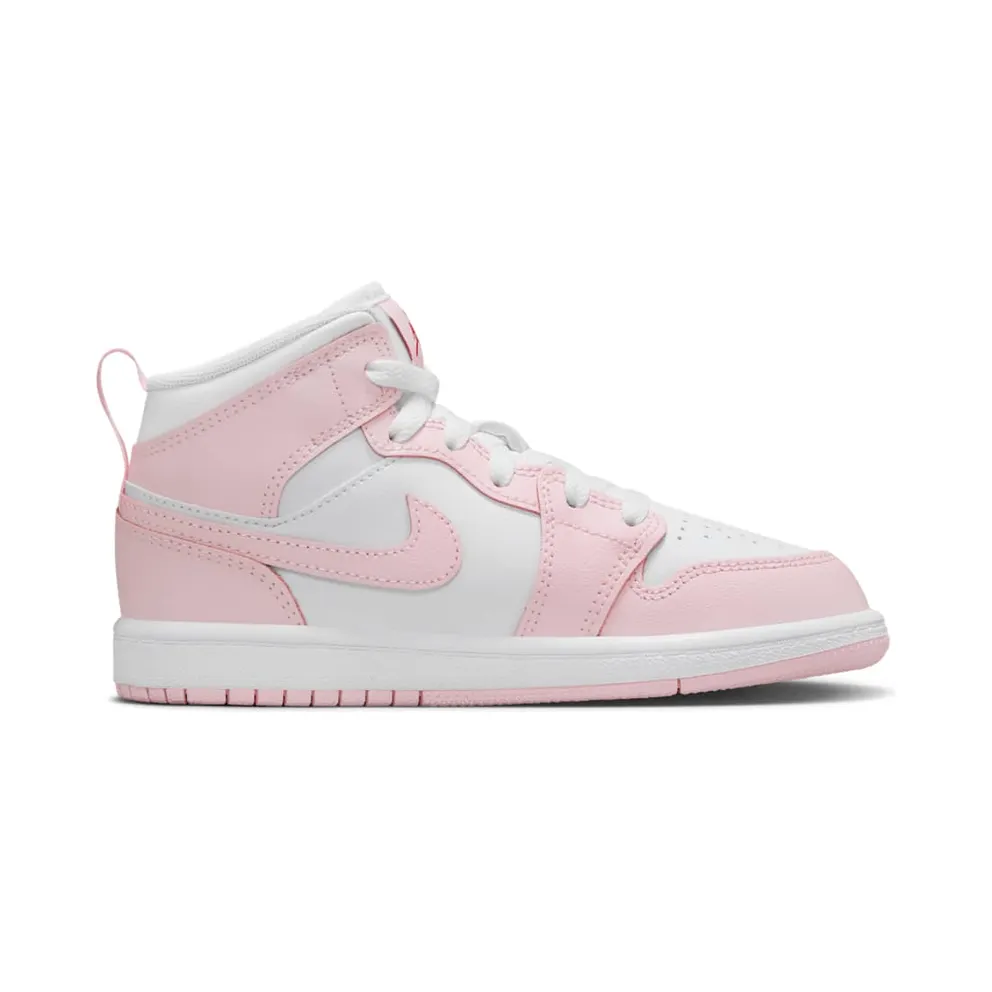 Jordan 1 Mid PS “Pink Foam Fire Red White” (DQ8424-608)