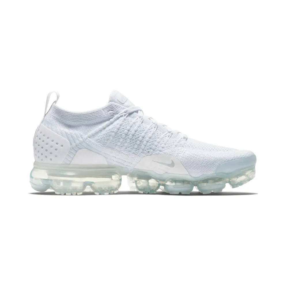 Nike Air VaporMax Flyknit 2 White Pure Platinum White/White-Pure Platinum-Metallic Silver (942842-100)