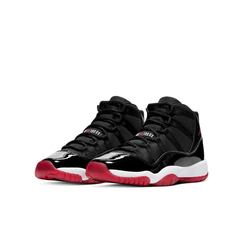 Air Jordan Nike AJ XI 11 Retro ‘Playoffs Bred’ (GS) (2019) (378038-061)