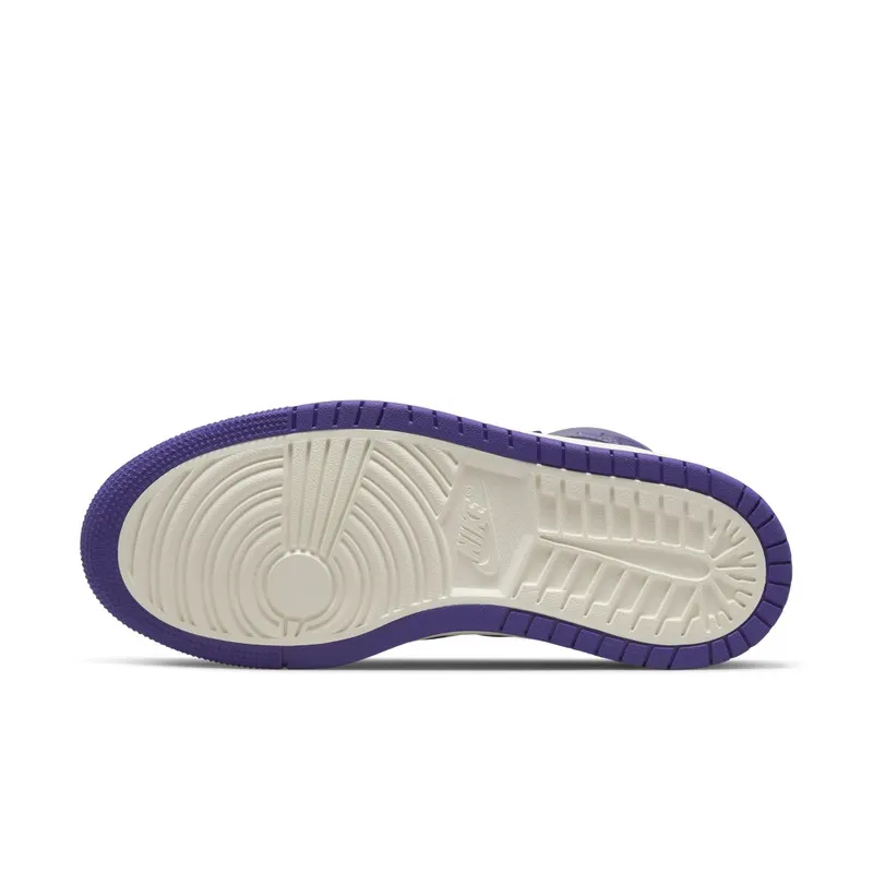 Air Jordan 1 Zoom CMFT Purple Patent – “Purple / White / Black” (CT0979-505)