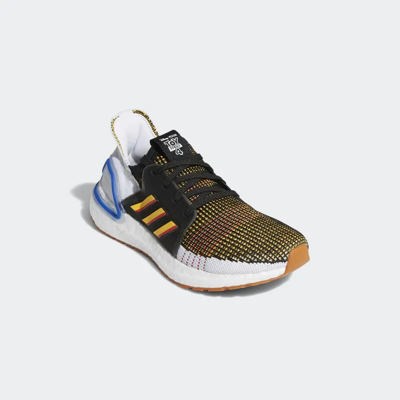 adidas Ultraboost 19 Active Gold Scarlet (GS) Core Black/Active Gold/Scarlet (EF0934)