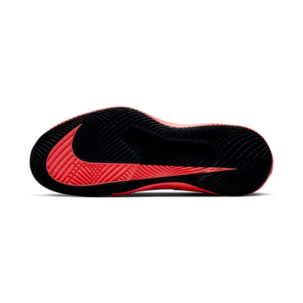 Nike Court Air Zoom Vapor TC Knit Hot Lava London (2019) Black/White-Dark Grey-Hot Lava-Wolf Grey (AR0496-002)