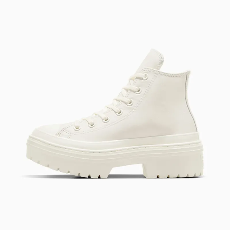 Converse Chuck Taylor All Star Lugged Heel Leather Platform Egret/Egret/Egret (A10370C)