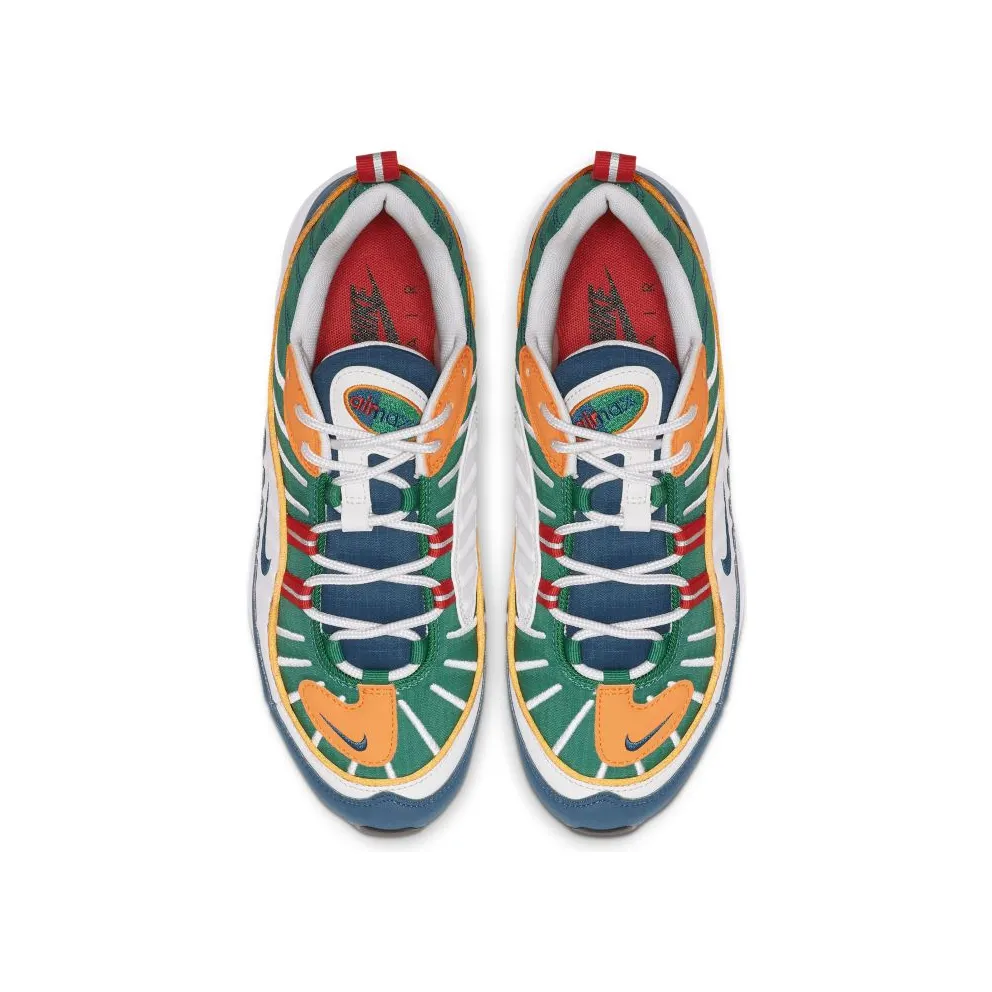Nike Air Max 98 Multi-Color (W) University Red/Blue Force-Orange Peel (AH6799-601)