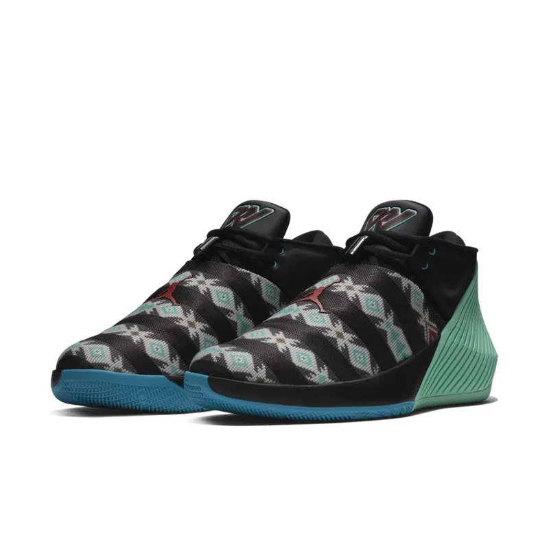 Jordan Why Not Zer0.1 Low N7 Black/Varsity Red-Emerald Rise-Dark Turquoise (BQ2383-001)