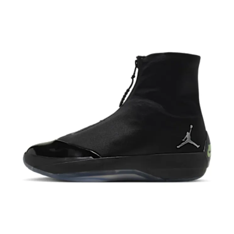 Air Jordan 40 Black / Metallic Silver / Barely Volt (IR2084-001)