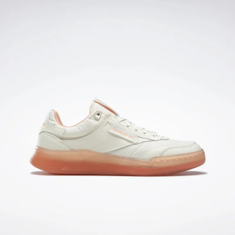 Reebok CLUB C LEGACY Chalk / Aura Orange / Twisted Coral