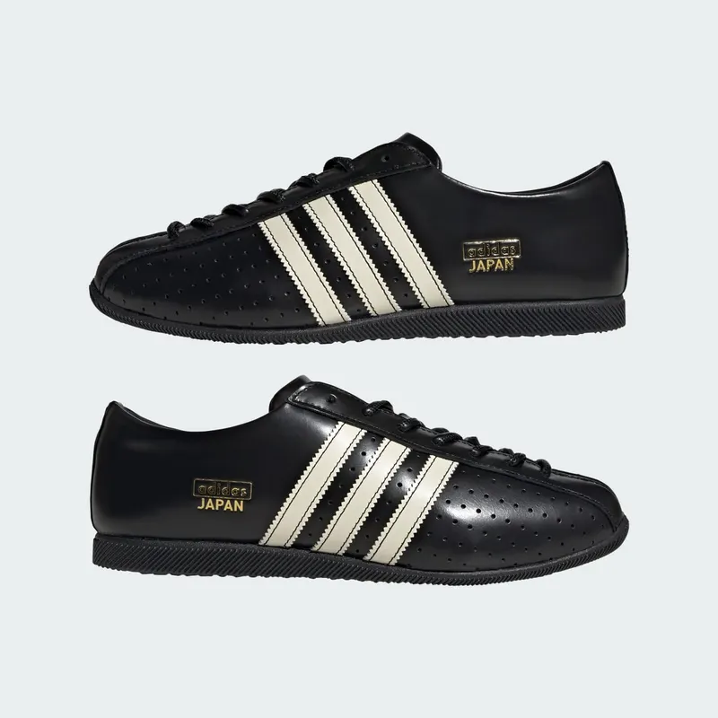 Adidas JAPAN LUX Shoes Core Black / Cream White / Gold Metallic (KJ5160)