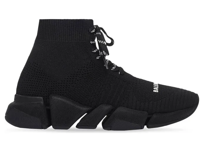 Balenciaga Speed 2.0 Lace Up Black (W) (617214W17011013 / 617214W2DB11013)