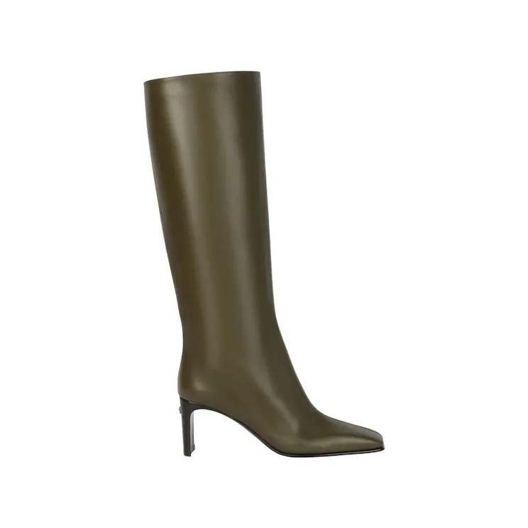 Ferragamo Cimelina Knee-High Boots Olive (01J166-778533-1C-30030)