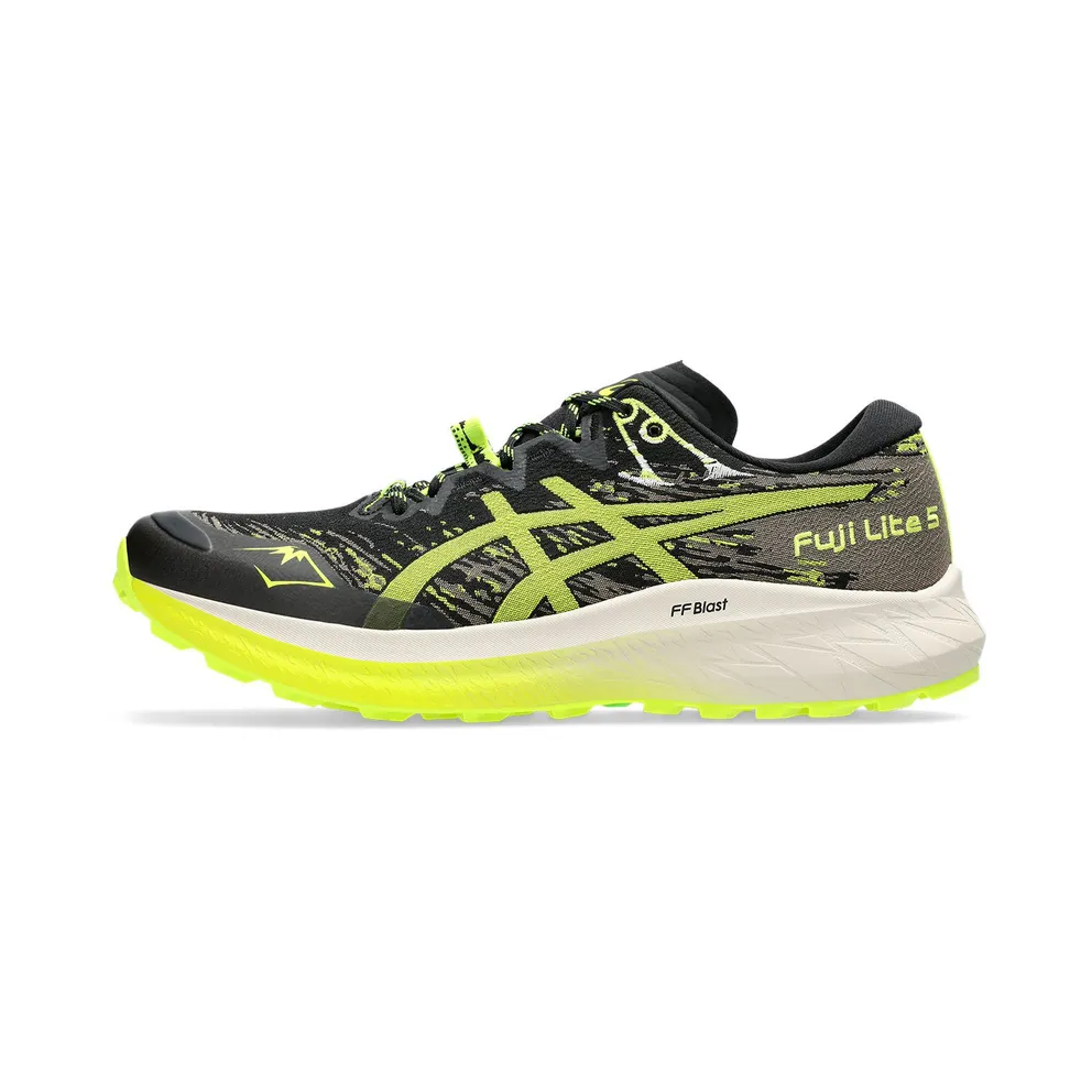 ASICS Fuji Lite 5 Black Safety Yellow (1011B889-001)