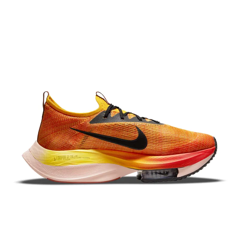 Nike Air Zoom Alphafly NEXT% Flyknit Ekiden Road Racing Yellow (DO2407-728)