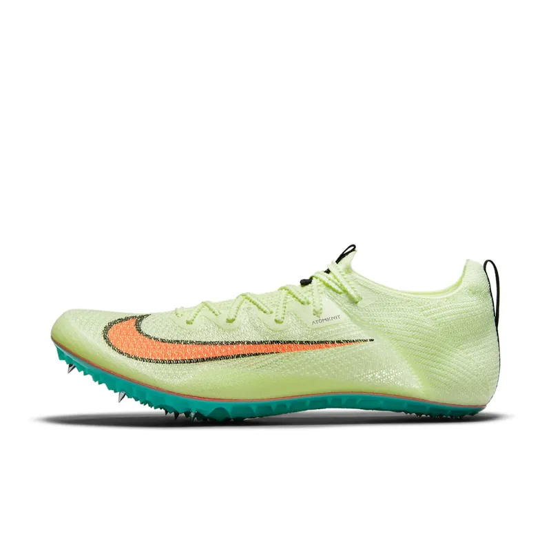 Nike Zoom Superfly Elite 2 Field and Track sprint spikes Yellow (CD4382-700)