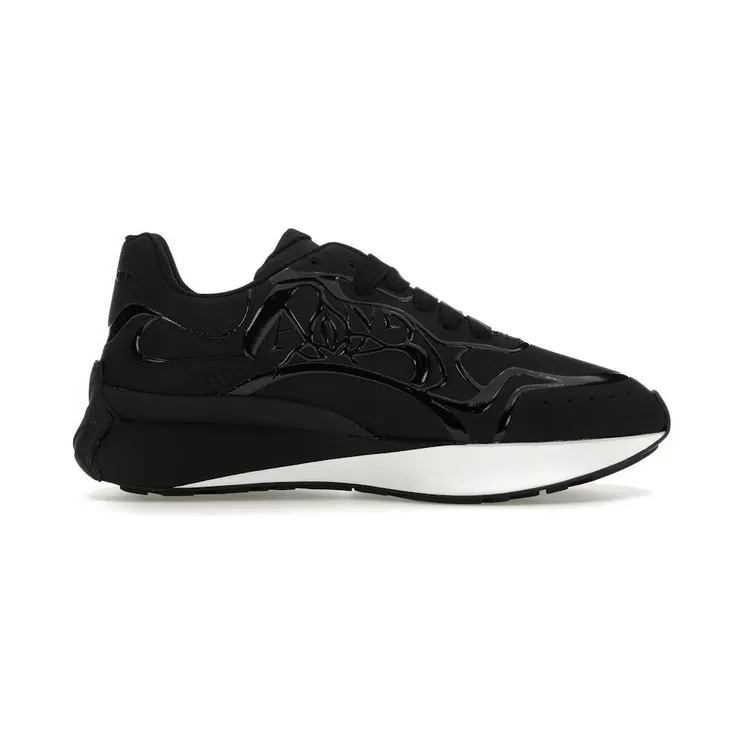 Alexander McQueen Sprint Runner Black White (757720WHYKH1070)