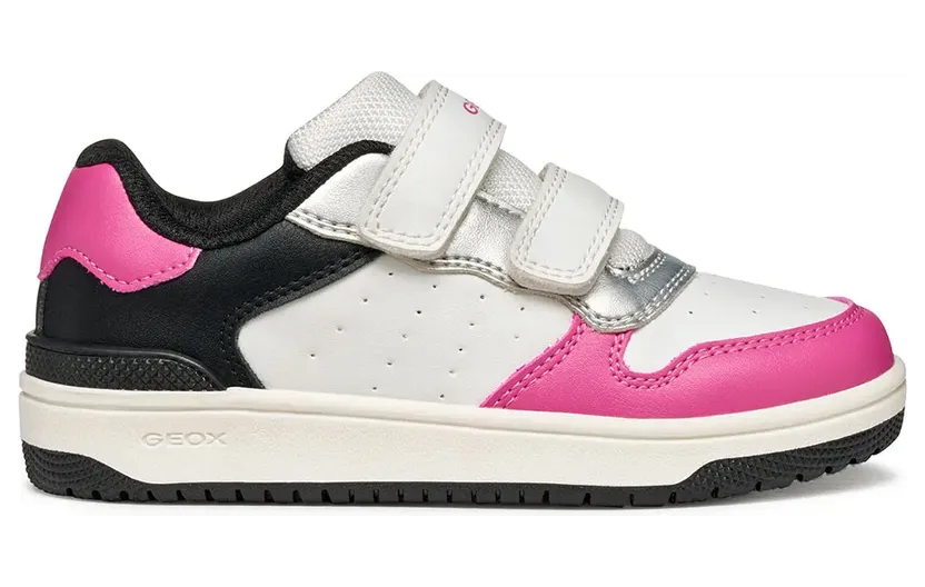 Geox sneaker Wit/Fuchsia (J45HXB000BC-C0563)