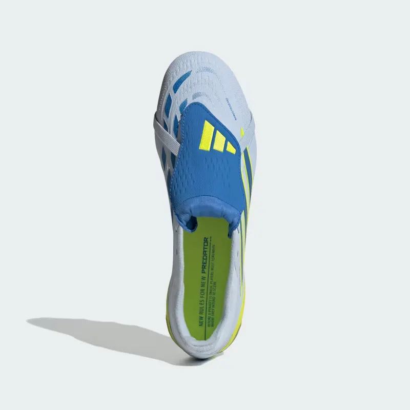 Adidas Predator Pro Fold-Over Tongue AG Football Boots, Blue (JR7867)
